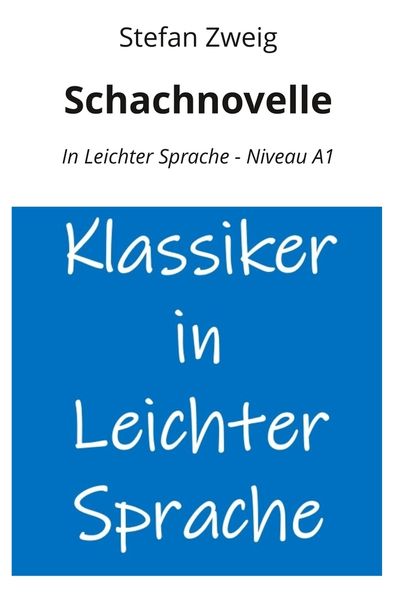 Cover von Schachnovelle: In Leichter Sprache – Niveau A1