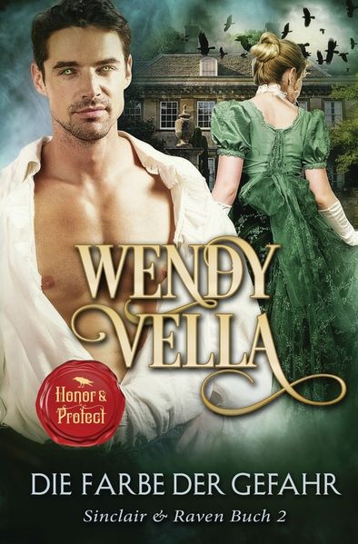 Cover von Die Farbe der Gefahr (Sinclair & Raven Buch 2)