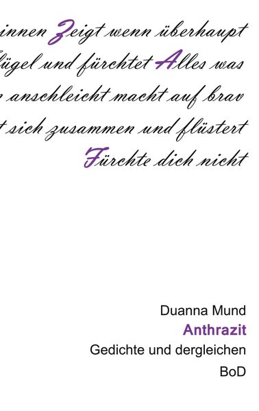 Cover von Anthrazit