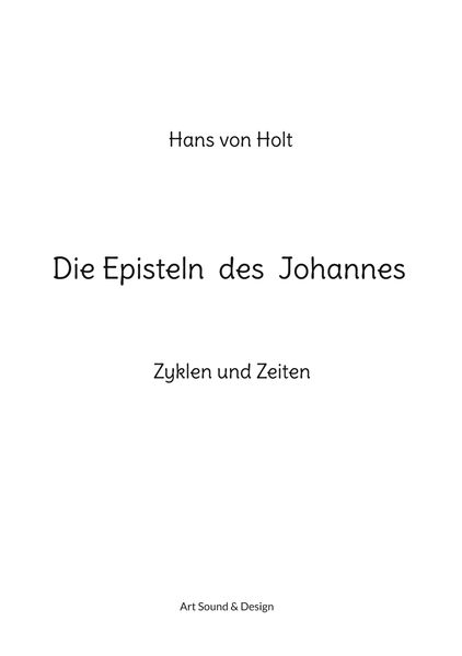 Cover von Die Episteln des Johannes