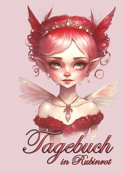Cover von Tagebuch in Rubinrot