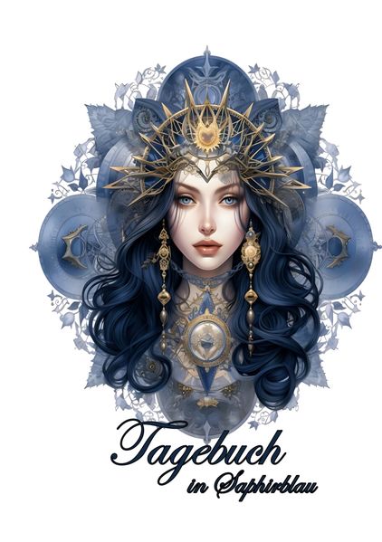 Cover von Tagebuch in Saphirblau