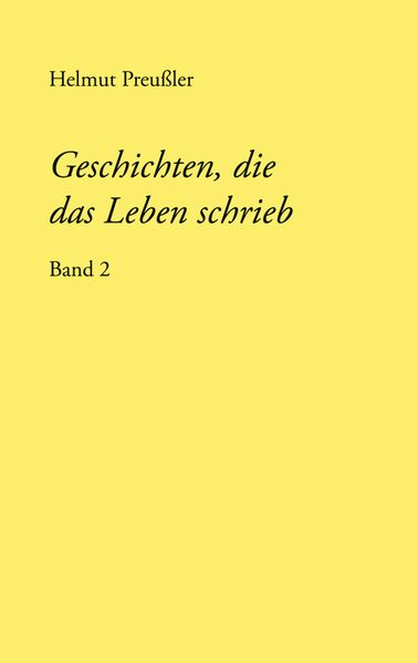 Cover von Geschichten, die das Leben schrieb