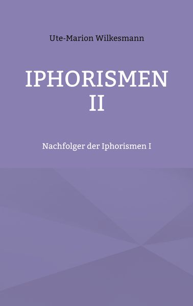 Cover von Iphorismen II