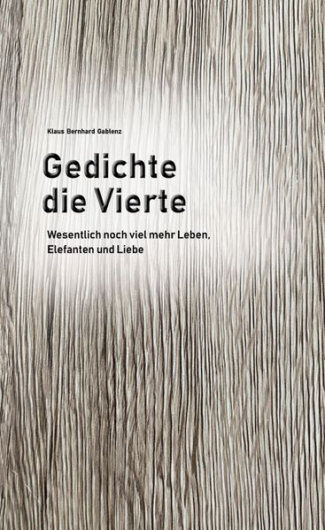 Cover von Gedichte die Vierte