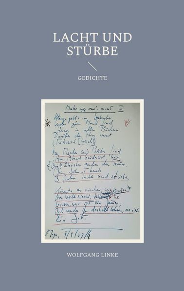 Cover von Lacht und Stürbe