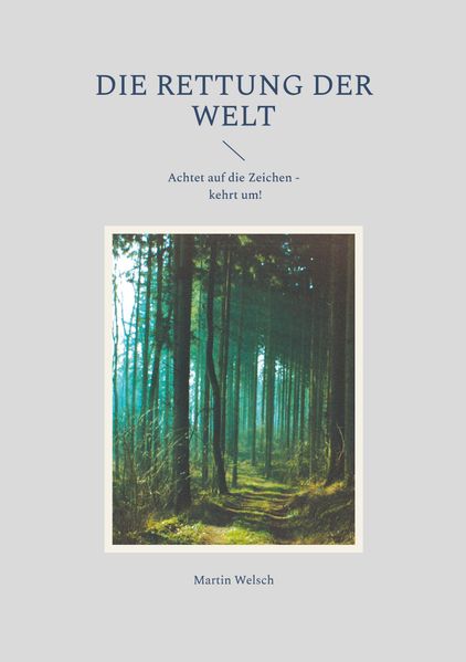 Cover von Die Rettung der Welt