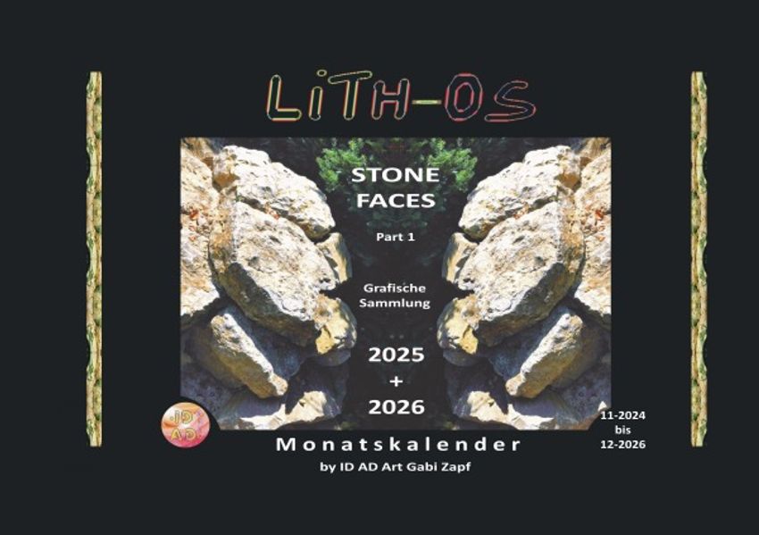 Cover von LiTH-Os – by ID AD Art/LiTH-Os Part 1 Kalender 2025-2026 STONE FACES