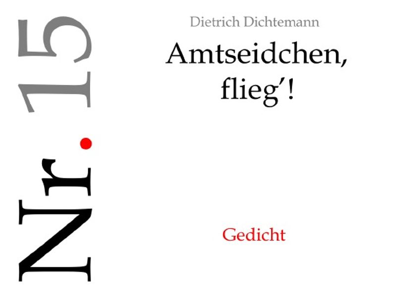 Cover von Sah ein Schwab‘ viel‘ Menschlein steh’n/Amtseidchen, flieg‘!