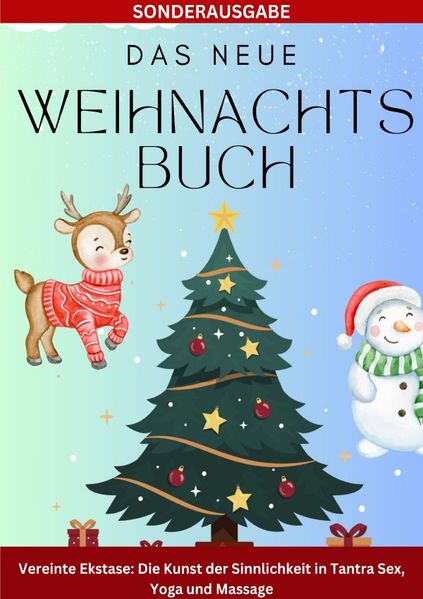 Cover von Das neue Weihnachtsbuch Zum selberlesen für Demenzkranke, extra große Schrift: über 450 Seiten -SONDERAUSGABE