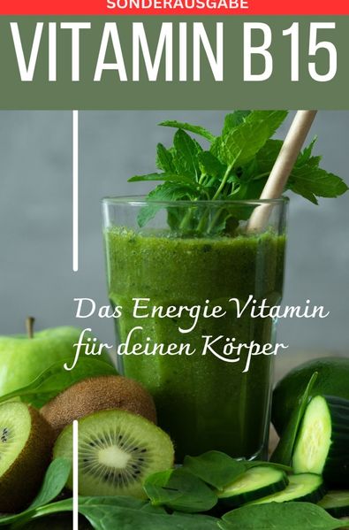 Cover von VITAMIN B15 Das Energie Vitamin für deinen Körper – Das verkannte Heilmittel gegen Krankheiten und Entzündungen.: Bonus: Vitamin Tagebuch zum eintragen der täglichen Werte -SONDERAUSGABE MIT 3 VITAMINEN