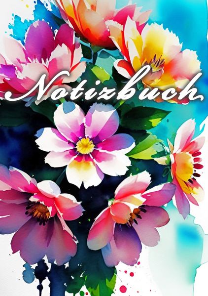 Cover von Notizbuch – Blumenstrauß