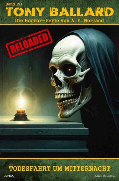 Cover von Tony Ballard – Reloaded, Band 121: Todesfahrt um Mitternacht
