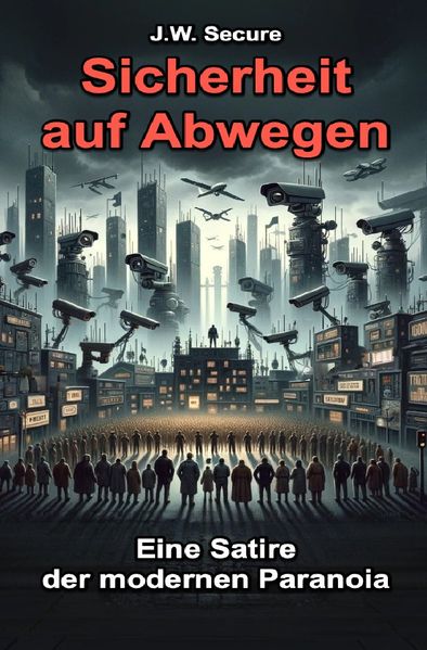 Cover von Sicherheit auf Abwegen – Eine Satire der modernen Paranoia