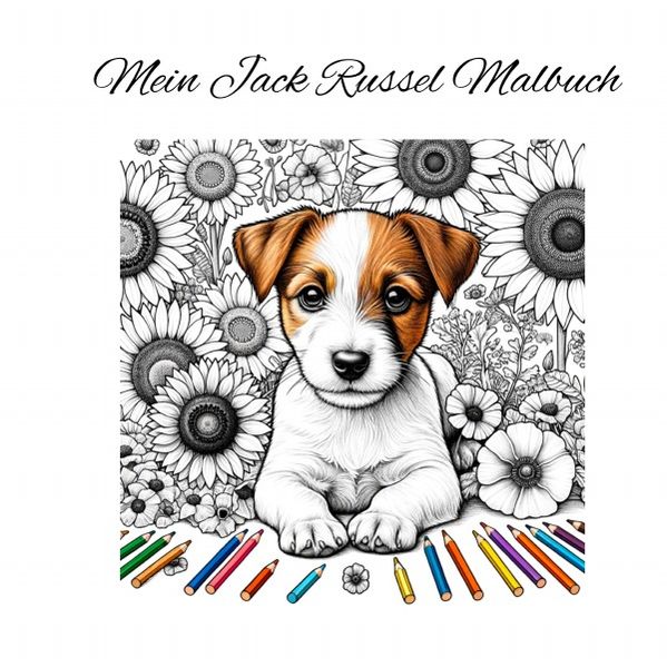 Cover von Mein Jack Russel Malbuch