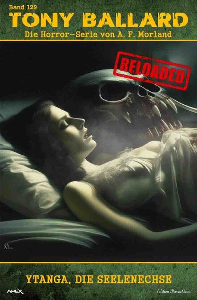 Cover von Tony Ballard – Reloaded, Band 129: Ytanga, die Seelenechse