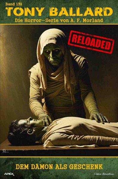 Cover von Tony Ballard – Reloaded, Band 132: Dem Dämon als Geschenk