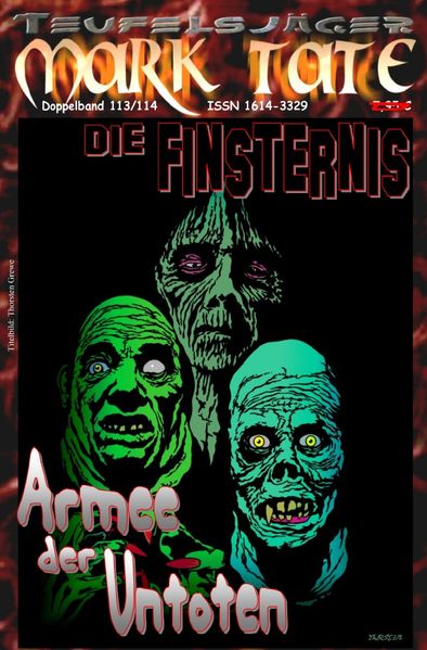 Cover von TEUFELSJÄGER MARK TATE/TEUFELSJÄGER Mark Tate 113-114: Die Finsternis