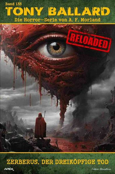 Cover von Tony Ballard – Reloaded, Band 133: Zerberus, der dreiköpfige Tod