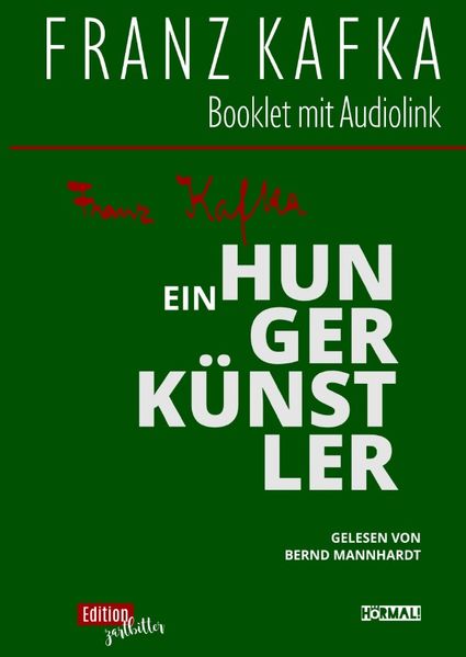 Cover von Franz Kafka/EIN HUNGERKÜNSTLER