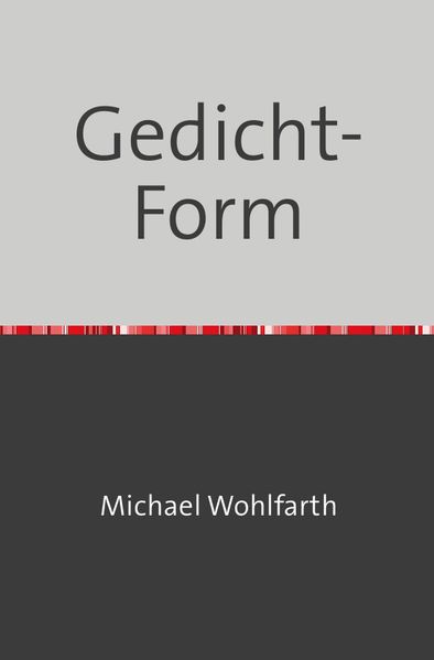 Cover von Gedicht-Form