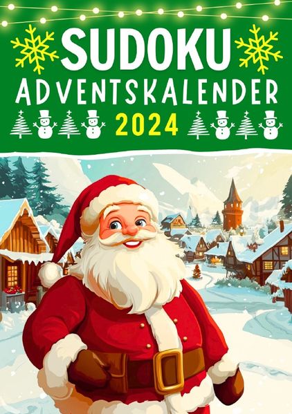 Cover von Sudoku Adventskalender 2024