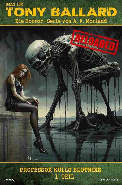 Cover von Tony Ballard – Reloaded, Band 152: Professor Kulls Blutnixe, 1. Teil