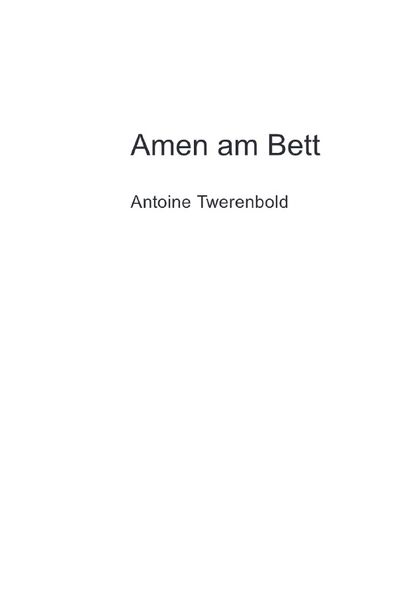 Cover von Amen am Bett