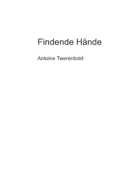 Cover von Findende Hände