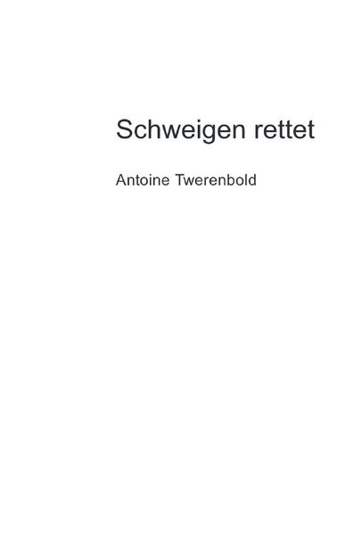 Cover von Schweigen rettet