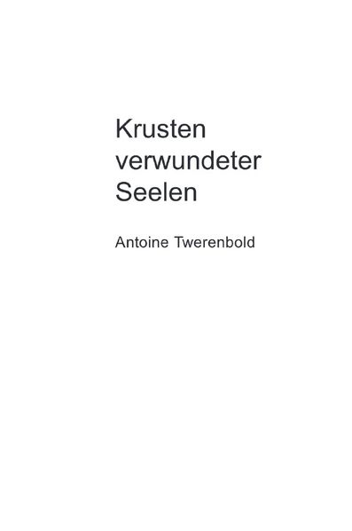 Cover von Krusten verwundeter Seelen