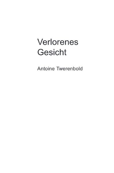 Cover von Verlorenes Gesicht