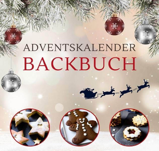 Cover von Adventskalender Backbuch