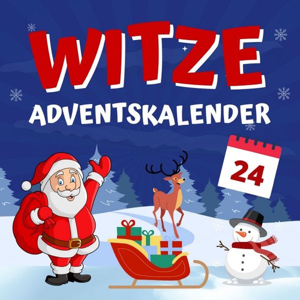 Cover von Witze Adventskalender Kinder