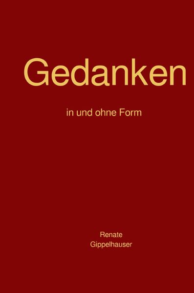Cover von Gedanken