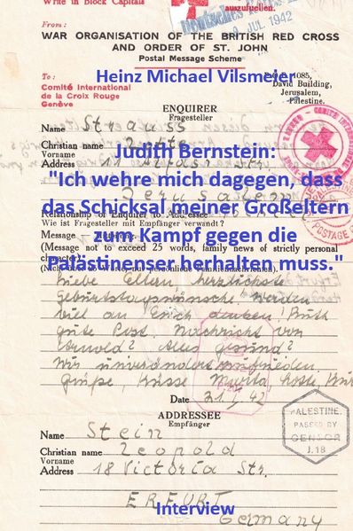 Cover von HAMCHA art integration – Menschen im Gespräch/Judith Bernstein: „Ich wehre mich dagegen, dass das Schicksal meiner Großeltern zum Kampf gegen die Palästinenser herhalten muss.“