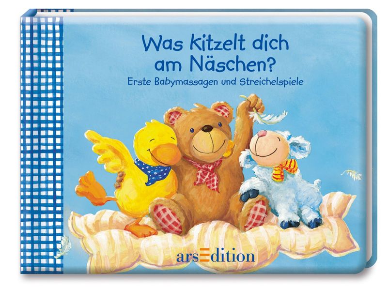 Cover von Was kitzelt dich am Näschen? Erste Babymassagen und Streichelspiele
