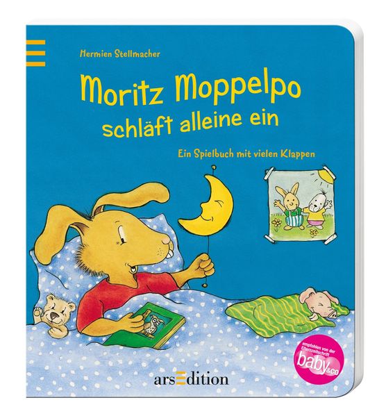 Cover von Moritz Moppelpo schläft alleine ein