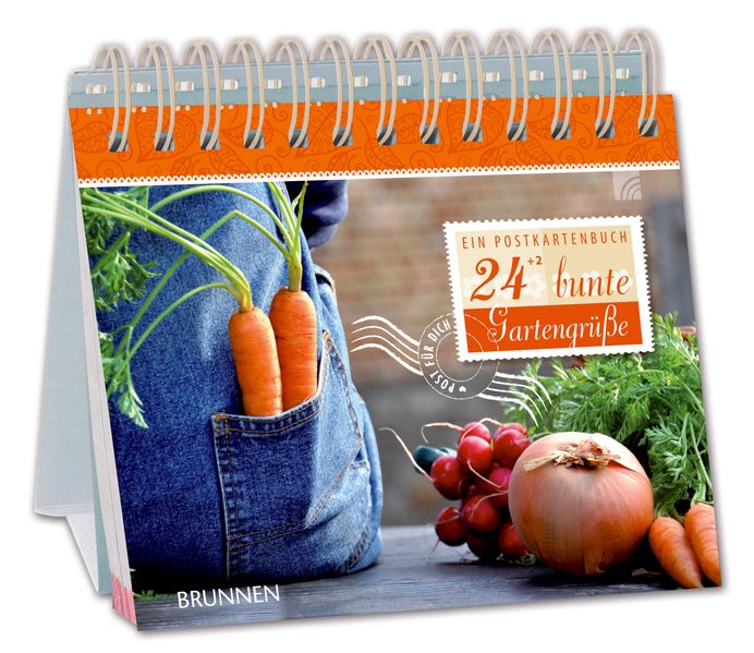 Cover von 24 + 2 bunte Gartengrüße