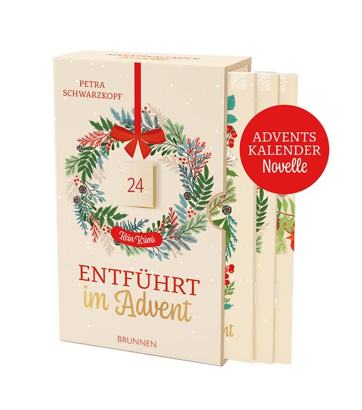 Cover von Entführt im Advent – kein Krimi: Adventskalendernovelle