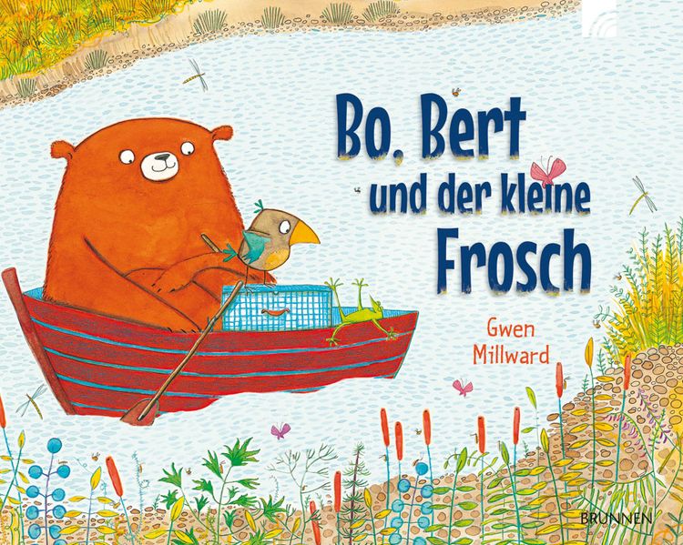 Cover von Bo, Bert und der kleine Frosch