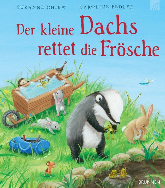 Cover von Der kleine Dachs rettet die Frösche
