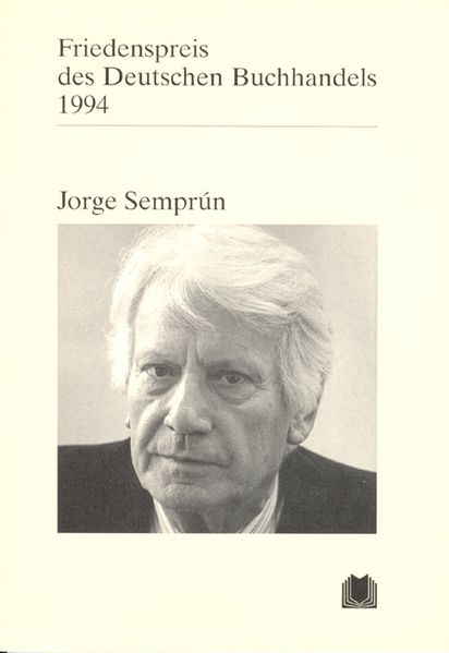 Cover von Friedenspreis des Deutschen Buchhandels / Jorge Semprun