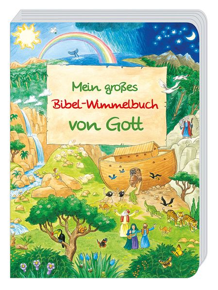 Cover von Mein großes Bibel-Wimmelbuch von Gott