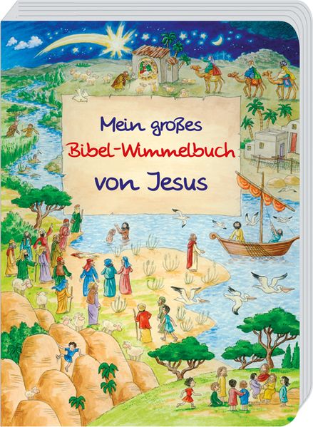 Cover von Mein großes Bibel-Wimmelbuch von Jesus