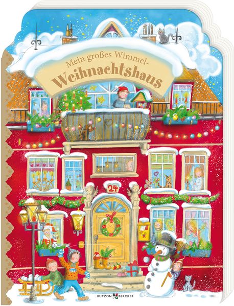 Cover von Mein großes Wimmel-Weihnachtshaus