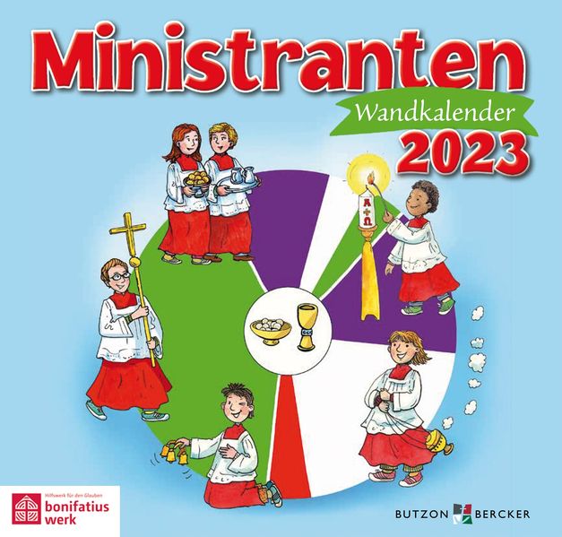 Cover von Ministranten-Wandkalender 2023