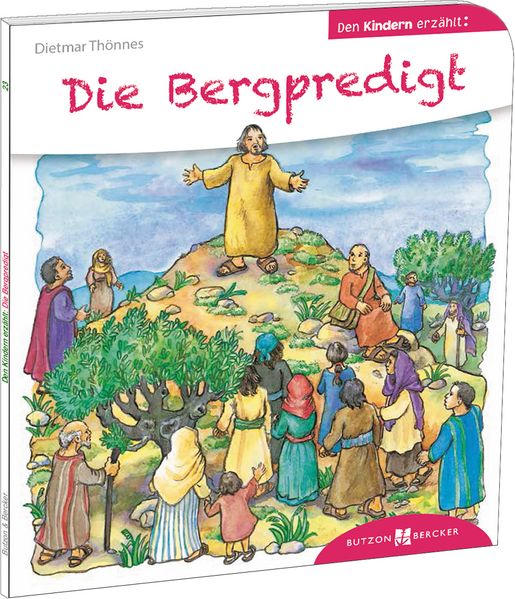 Cover von Die Bergpredigt den Kindern erzählt