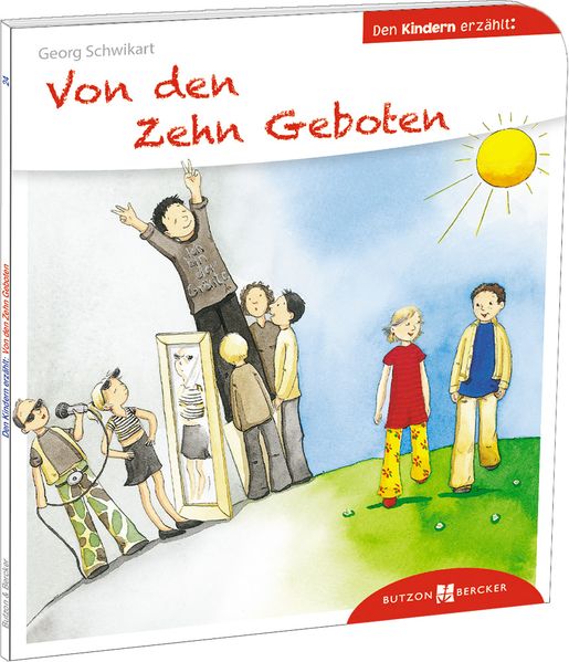 Cover von Von den Zehn Geboten den Kindern erzählt
