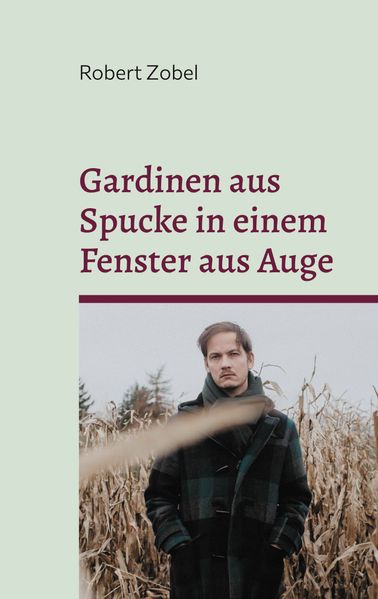 Cover von Gardinen aus Spucke in einem Fenster aus Auge